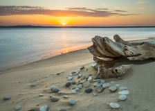 Platt River Sunrise - Michigan